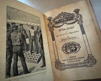 "White-Jacket or The World in a Man-of-War" by Herman Melville