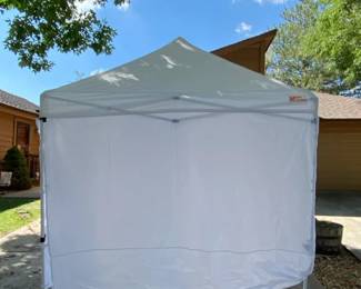 MasterCanopy 13x13 PopUp Canopy Tent with Sidewalls  Carrying Bag