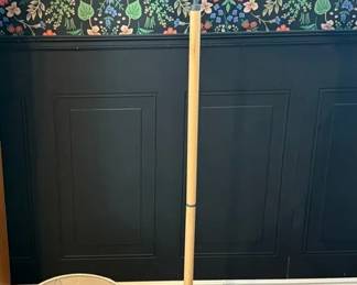 Modern Wooden Floor Lamp with Extra Lamp Shades