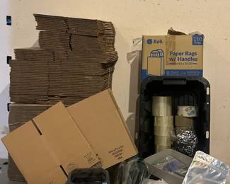 Label Printer and Packing Materials