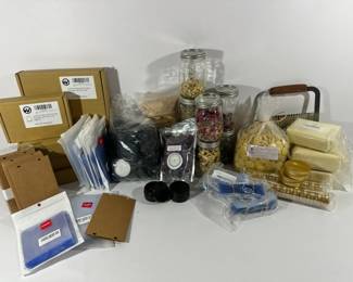 Herbs, Shea Butter, Canisters, Shrink Wrap