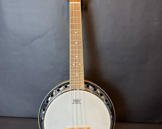 Eddy Finn Banjo Ukulele with Remo Head