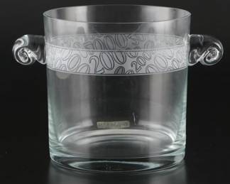 Tiffany & Co. "Millennium" Crystal Ice Bucket
