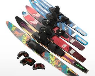Scott & Bolle Goggles, Jobe 1400, Connelly, O'Brien and Excel Skis