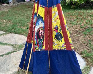 vintage tee pee