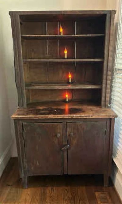 Charming Primitive Cupboard