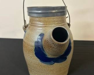 Rowe Pottery Works Batter Jug With Lid