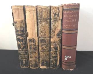 Set Of Antique Books 