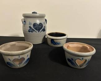 4 Rowe Pottery Works Pieces