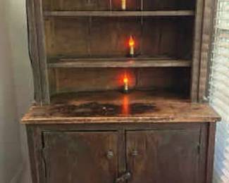 Charming Primitive Cupboard