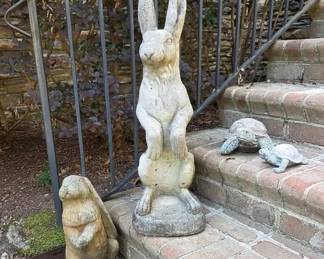 Whimsical Garden Animals Statue Bundle