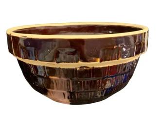 9in Dark Brown Made In The USA Flower Pot