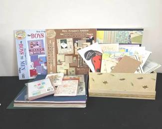 Card Stock And Greetings Card Mystery Lot 