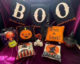Halloween Decor Mystery Lot