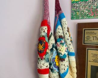 Crocheted bag
