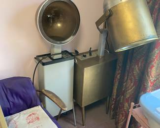 Vintage hair dressing dryers