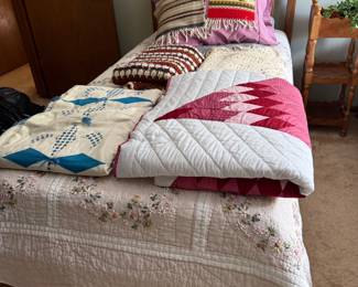 Hand sewn quilts and comforters 