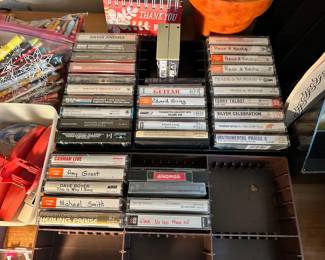 Assorted Cassette Tapes