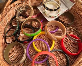 assorted bracelets