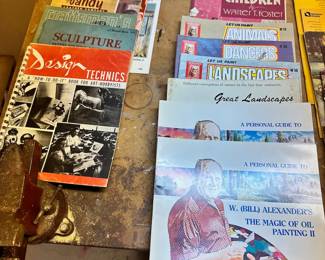 various art books