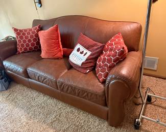 Leather couch