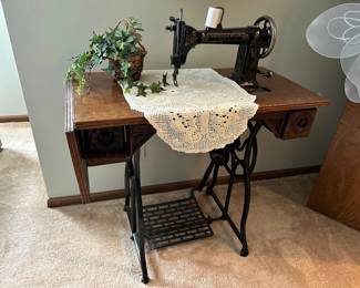 Vintage Wheeler and Wilson sewing machine