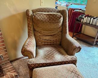 chair and ottoman