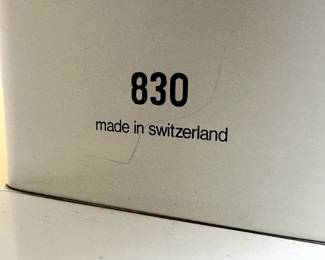 Bernina Record 830 sewing machine with case, pedal and power cord.