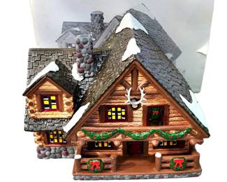 dept 56. village w box