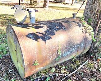Fuel tank & the diesel fuel left in it