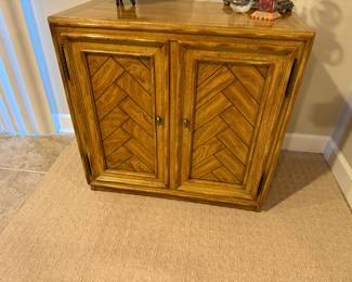 wood storage cabinet