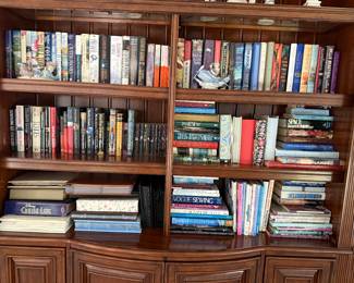 Books & cabinet