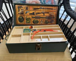 GI Joe wooden footlocker (1960s)