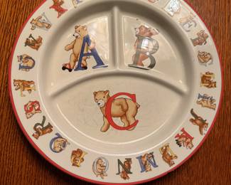 Tiffany & Co. Bear plate (has a chip on the back)