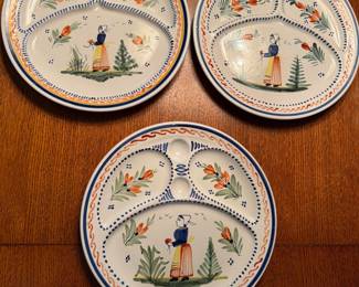 Quimper divided plates