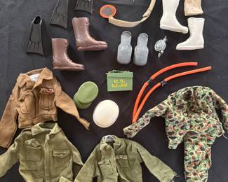 Vintage GI Joe clothes & accessories