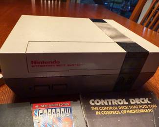 Original NINTENDO console, games & controllers