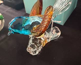 Murano glass bird