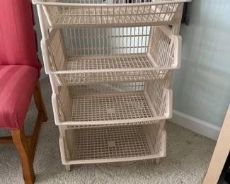 Storage bins from the Container Store