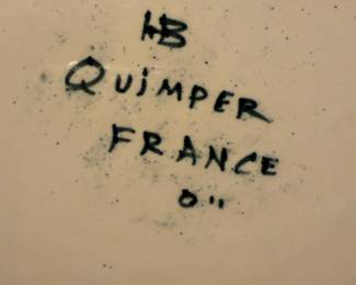 Quimper divided plates
