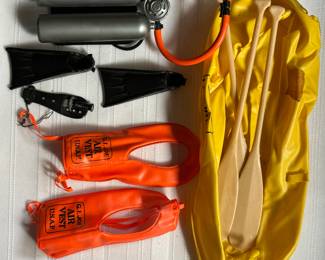 Vintage 1960s GI Joe Survival gear