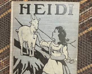 Antique Heidi book Johanna Spyri/Donahue