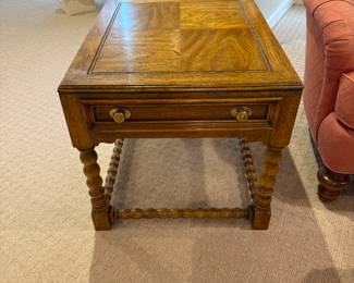 Drexel end tables, 2