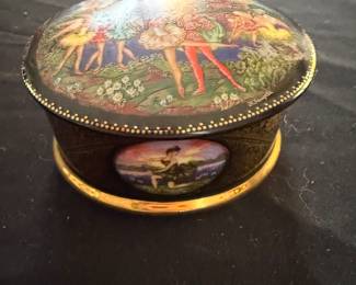 Vintage Elliott Swan Lake Russian Ballet music box