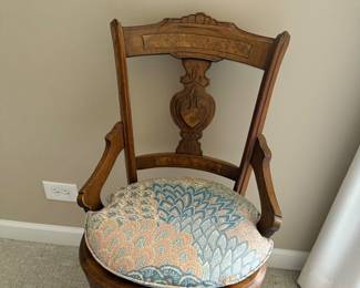 Antique wooden chairs, 2