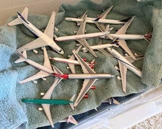 Diecast aircraft carriers (a large collection)