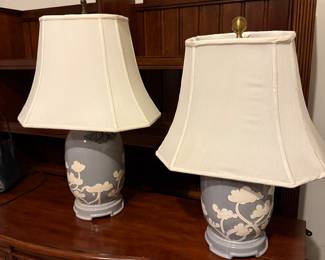 Vintage Haeger lamps