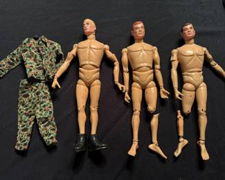GI Joe action figures from 1960s