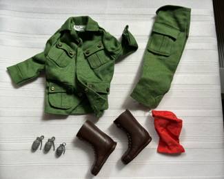 Vintage 1960s GI Joe accessories