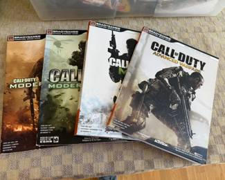 Call of Duty manuals